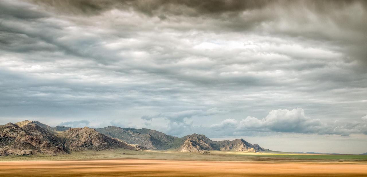 Panorama einer Mongolischen Bergkette