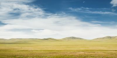 Graslandschaft Mongolei 2